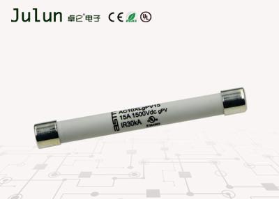 China KA de alto voltaje fotovoltaico 30 de voltio 10x85m m del fusible 1500 de DC clasificado rompiendo capacidad en venta