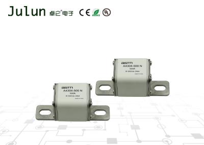 China Fusíveis automotivos cerâmicos 750VDC 500A~630A do poder híbrido do veículo elétrico A4303 à venda