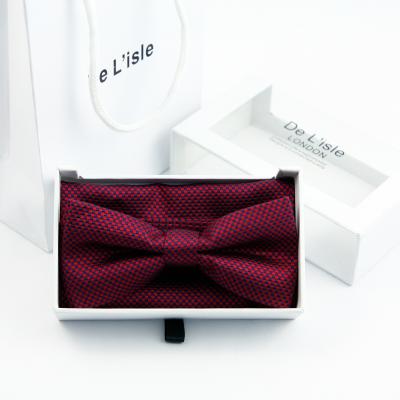 China 100% Handmade Silk Tie BowTie With Hanky Gift Set Decoration Necktie OEM Men Self for sale