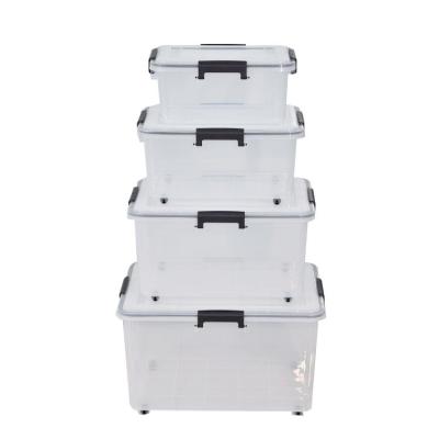 China Simple design viable clear toy plastic storage box, living storage box for sale