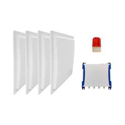 China 5-10m Detection Range 1 Host 4 Antenna UHF 860-960 MHz RFID EAS System for sale