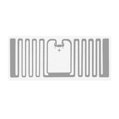 China 46 X 19mm Silver Roll Customizable Chip Code RFID Soft Label 860-960MHz for sale