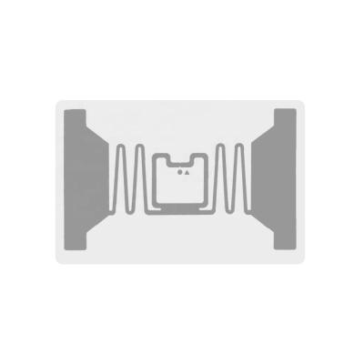 China 860-960MHz RFID Soft Security Tag 53 X 33mm Silver Roll Customizable Chip Code for sale
