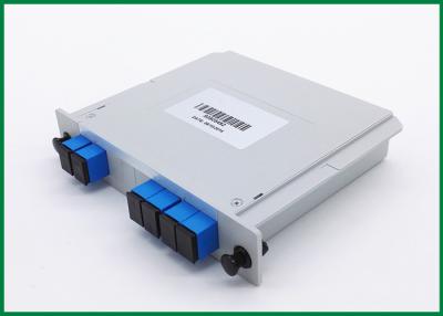 Cina fibra ottica DWDM, singolo contenitore di 100G 4CH di modulo della fibra Demux/di Mux con il porto di UPG in vendita