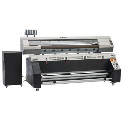 China Hotels Advertising Printers Indoor And Outdoor High Speed Belt Printer 1800mm Inkjet Printer for sale