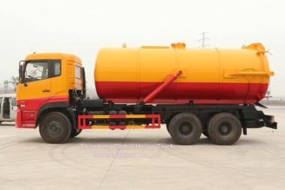 China Good Price Dongfeng Vehicles 6*4 Suction Sewage Tank Vacuum Combination Sewer Cleaning Trucks for sale
