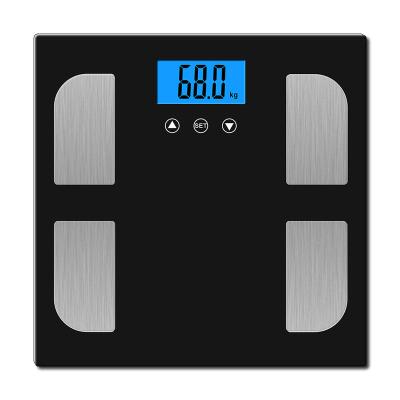 China Weight Gauge New Launched Large LCD Display Body Fat Scale for sale