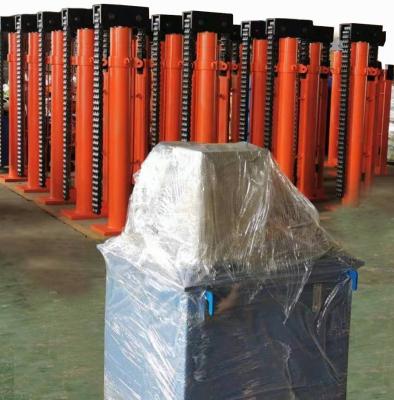 Κίνα 300 Kn ονομαστική ανυψωτική ικανότητα υδραυλικές αλυσίδες τύπου jack για τις κινεζικές δεξαμενές αποθεμάτων προς πώληση