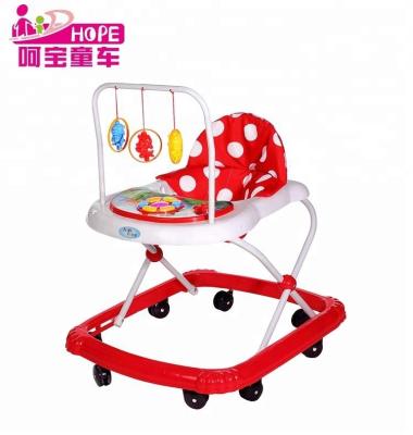 China Factory wholesale lightweight baby walker with 8 wheels and musics for sale