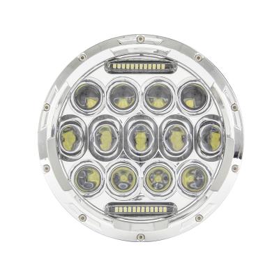 China Tengyue Aluminum 7 Inch Round Automotive Car Custom Auto Projector Motorcycle Other Led Headlight for sale