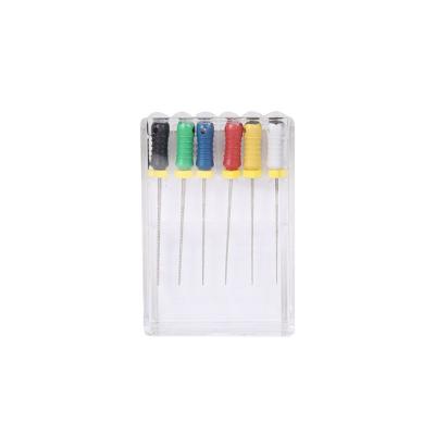 China Root Canal Hand K Files Assorted , RCT Files Dental With Silicone Pad Handle for sale