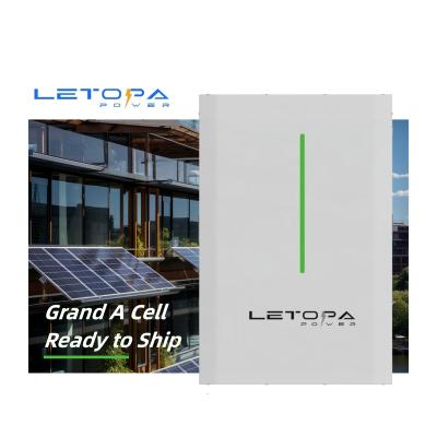 China Home Solar Energy Storage System LETOPA Tesla Powerwall Solar Battery 48v Lithium Ion Battery Pack Powerwall Lithium Ion Battery LiFePO4 LFP Deep Cycle for sale