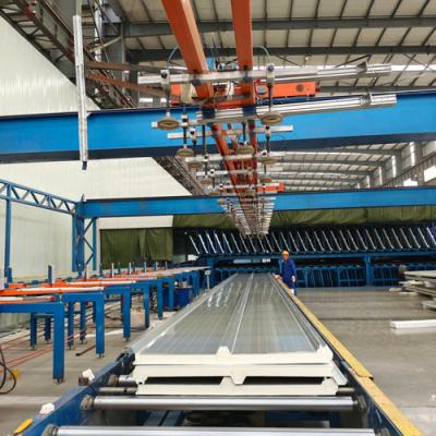 China Waterproof PU Sandwich Roof Panel with B1/B2 Fire Rating and Heat Insulation for sale