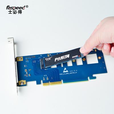 China Nvme faspeed aluminum E5-A m.2 to pcie adapter M.2ssd card for sale