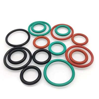 China Solution China Export Silicone EPDM O Ring Seals Black Red Blue Industrial Sealing Rubber Ring O Ring Seal NBR FKM FPM for sale