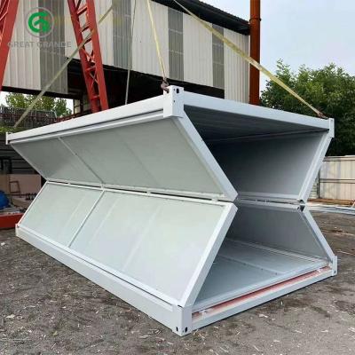 China Fold Out Galvanized Steel Prefab Site Office House Custom for sale