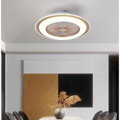 China Modern Dimmable With Included Remote Control Adjustable Wind Speed Ceiling Fans Lamp For Bedroom for sale