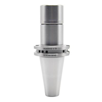 China Shine Finish DIN69871 SK40 SK16 High Speed Ring Chuck With CNC Tool Holder for sale