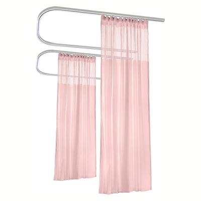 China Blackout medical clinic hospital bed partition curtain rails fabric for hospital curtains compane for sale