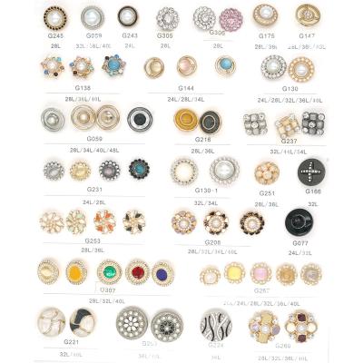 China New 2021 Durable High Quality Non Rusty Metal Button Button Strong Hand Sewn Leg Button for sale