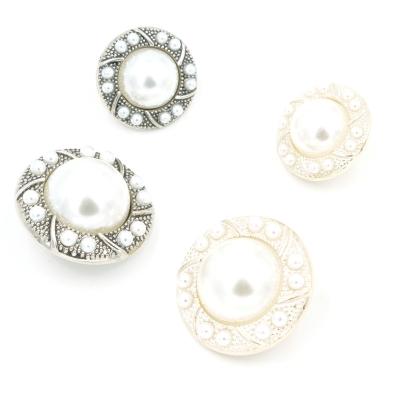 China New 2021 Durable Metal Button Non Rusty Button Women's Coat Button Strong Hand Sewn High Quality for sale