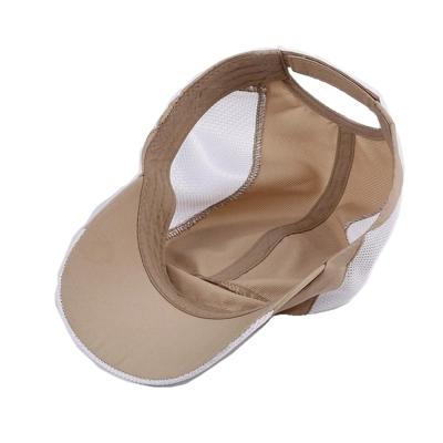 China JOINT Mesh Hat Custom Sports Hat Baseball Cap Fit Mesh Dry Running Hat for sale