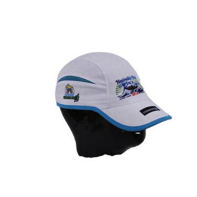China JOINT Custom Made Unisex Sports Running Hat Quick Dry White Recycling Sublimation OWN Logo Baseball Cap And Low Moq Hats for sale