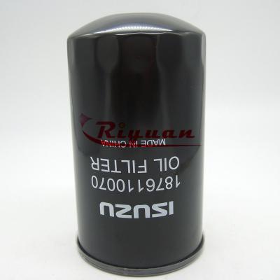 China Genuine machinery repair shops oil filter 1-87611007-0 1-13240232-2 MMH80890 4JJ1 4HK1 6HK1 4BG1ZX120 ZX130 oil filter for isuzu for sale