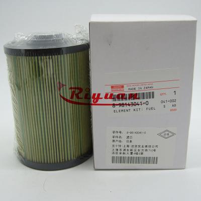China Machinery Repair Shops Gasoline Fuel Filter Filter 8-98143041-0 898143-0401 8-98008840-0 CX330 SH360 CX240 6HK1 4HK1 for isuzu for sale