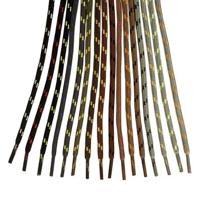 China Fashion Top Quality Round Shoe Lace Up 5 Mm Wide Shoestring For Outdoor 160 Cm Work Boots for sale