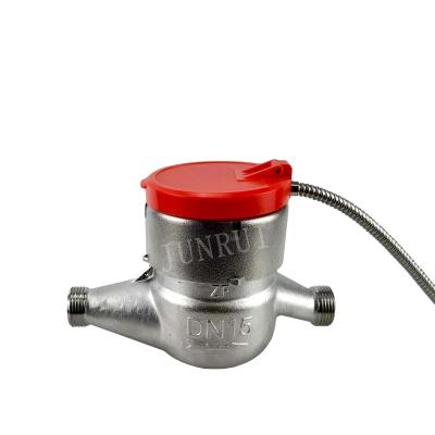 China Water Pipeline China Manufacturer Stainless Steel DN 15mm 485 Remote Hot Water Meter Modbus RTU for sale