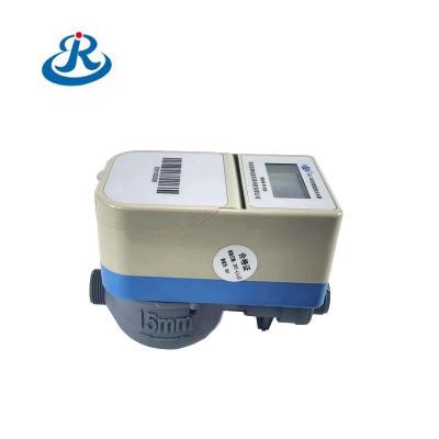 China Smart Pipeline Water Factory Supply DN15mm IC Card Promotional Wireless Remote Nylon Water Meter for sale