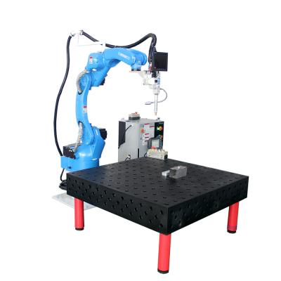 China KEYILASER Factory Use Automatic Robot Arm Laser Welding Machine 1500w 2000w 3000w With Wire Feeder For Batch Production en venta