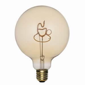 Chine Ampoule en spirale de filament du globe LED de G125 EMC E27 4W 2300K à vendre