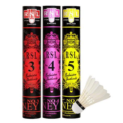China Sandwich Cork Wholesale Badminton Journal Forming RSL5 76 Stable And Durable 77 Speed 12 Packs / Barrel for sale