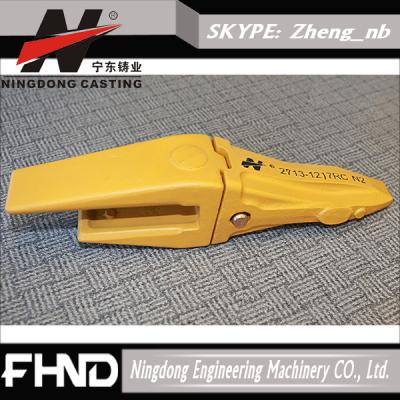 China Alloy Steel Bucket Teeth And Adapter For Wheel Loader Made At China Excavator Spare Parts for sale