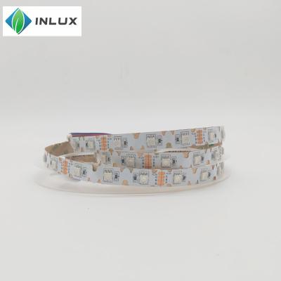 China DC 12V SMD 5050 RGB RGBW RGBWW S shape 60led multicolor waterproof CE ROHS bendable zigzag foldable led strip for sale