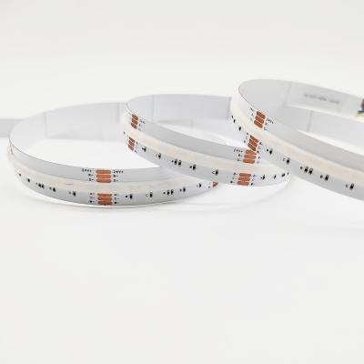 China inlux factory 2mm rgbww rgbpink led light rgb purple rgb cri98 smart wifi cob rgbww 480leds charming rgbww led strip 24v cob for sale