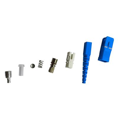 China SC/APC Fibre Optic Connector 3.0mm low insertion loss with uL94V-0 standard for sale