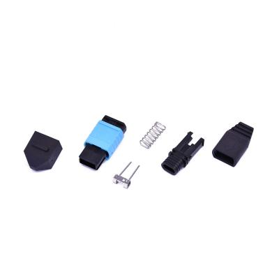 China MPO 5,0 mm Glasfaserverbindung mit nacktem Band Boot 12/24 Kern Ferrule Fiber Jack zu verkaufen