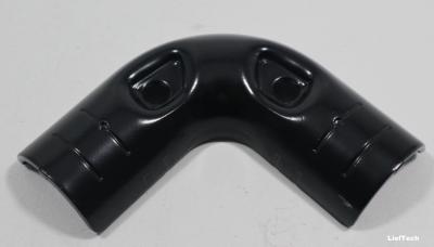 Cina anodizzato 90° Pipe Joint 2,5 mm Spessore per sistema di tubi magri in vendita