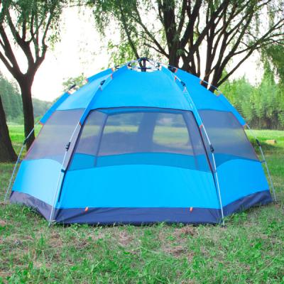 China High Quality Outdoor Camouflage/Field Game 4 Person Camping Tent For Camping Waterproof Tent With Customized Printing for sale