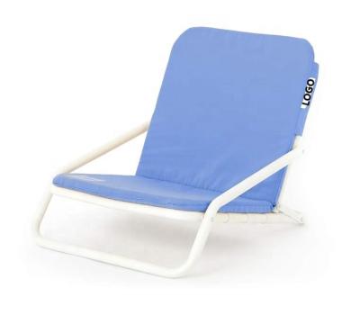 China Customied Design Color Stripe Outdoor Folding Chair 2.6KG Household Removable Shoulder Strap Easy-carry Comfortable Soft Beach Chairs for sale
