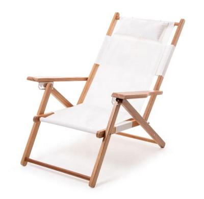China Antique Customized Design Color OEM Luxury Easy-carry Tommy Bahama Chairs WHITE Backpack Folding Beach Chair for sale