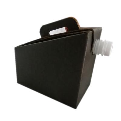China Eco Friendly Cheap Recycled Materials China Supplier Cardboard Beverage Coffee Carrier Box Dispenser With Aluminum Bag And Valve for sale