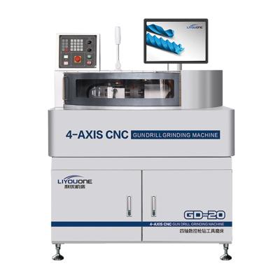 China Factory GD-20/26 4-Axis Universal CNC Gun Drill Grinding Machine for sale
