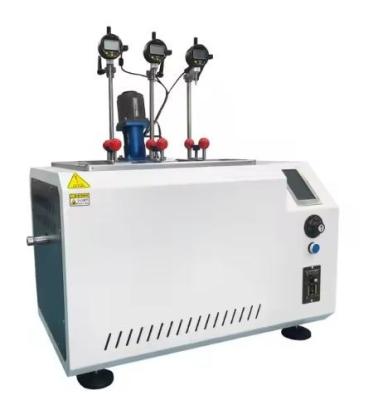 China HDT Thermal Deformation Vicat Softening Point Hdt Vicat Apparatus for sale