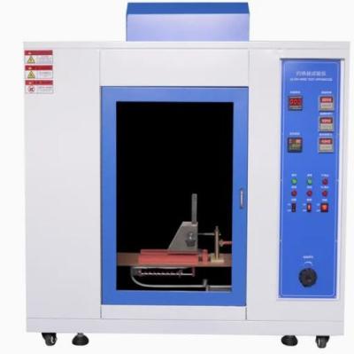 China Keystroke Rubber Test Chamber Glow Wire Combusting Vertical Flammability Tester for sale