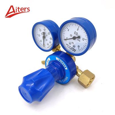 China CO2 Regulators Welding Accessories carbon dioxide Pressure Gauges Regulating For Welding Equipment for sale