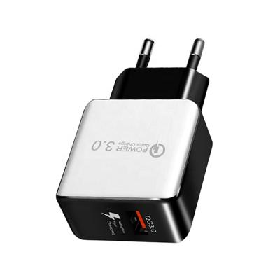 China 3A 18W Speed Power Charger Fast Charging Adapter Compatible All Phone 18W Smart Fast Charger With USB Charging 3.0 Micro USB Fast Charger for sale
